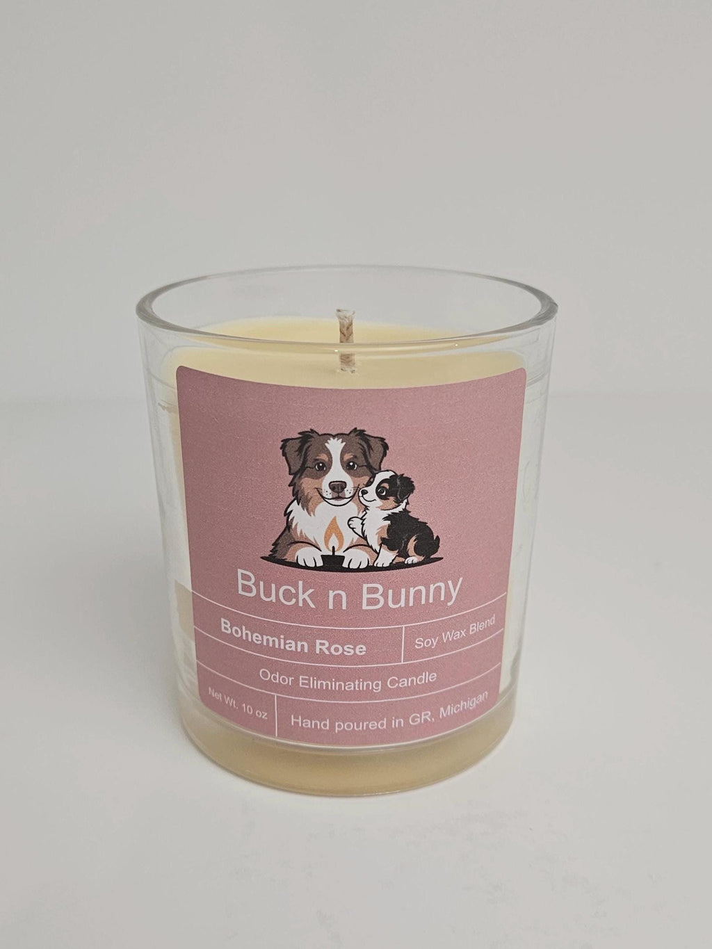 Bohemian Rose | Odor Eliminating Candle | 10 oz