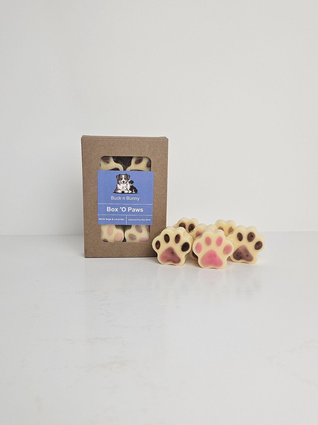 Box ‘O Paws Wax Melts | Paw Print Wax Melts
