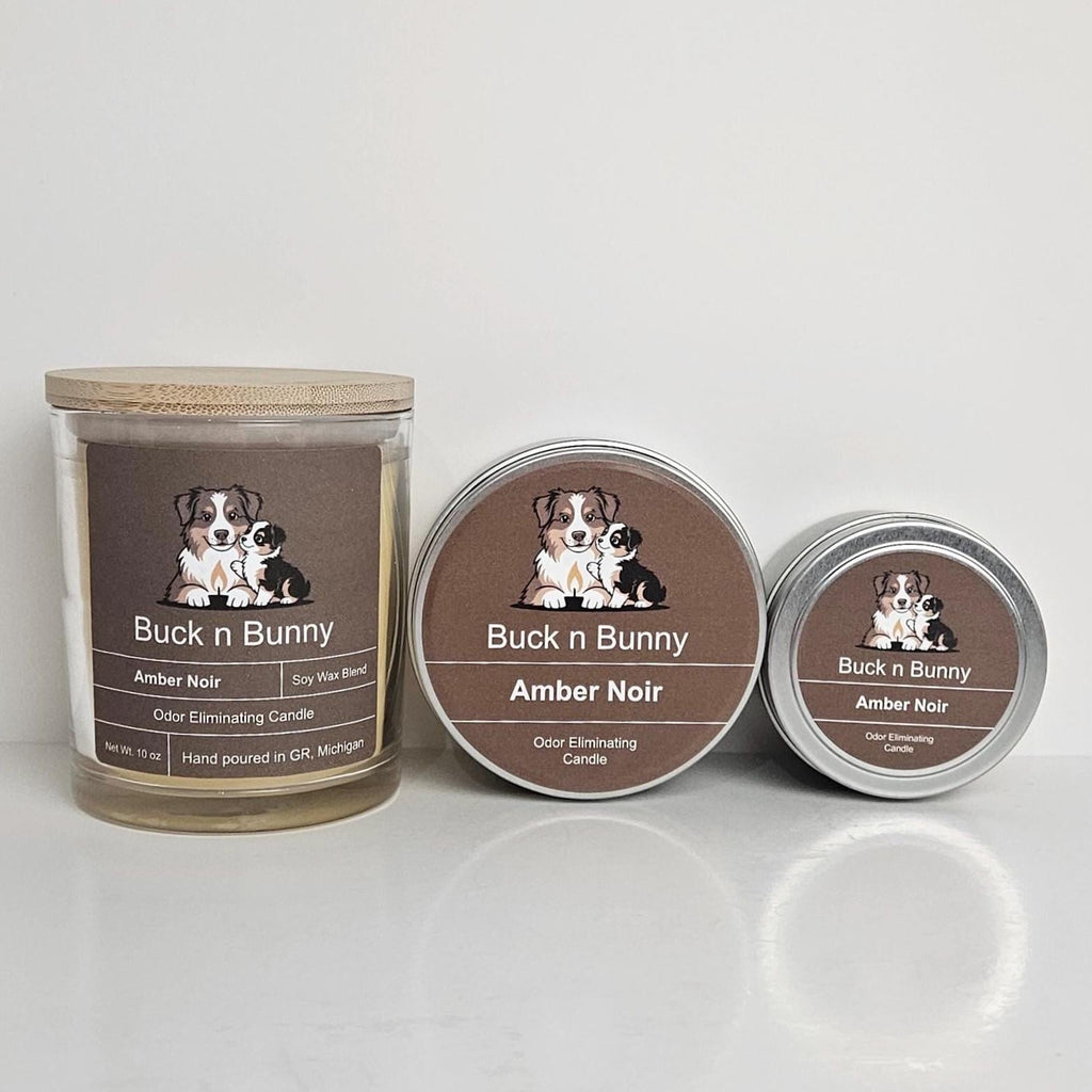 Amber Noir | Odor Eliminating Candle | 10 oz