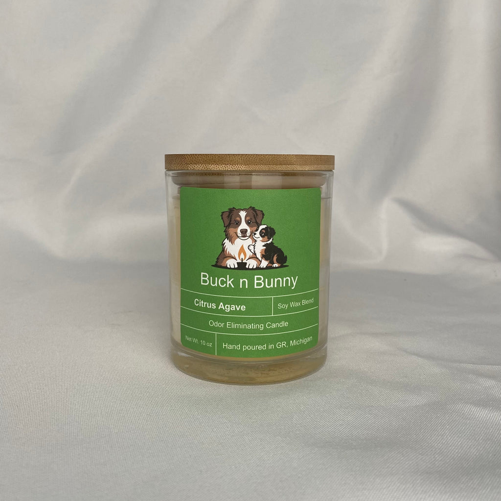 Buck n Bunny Co. Odor Eliminating Candle for Dog Moms