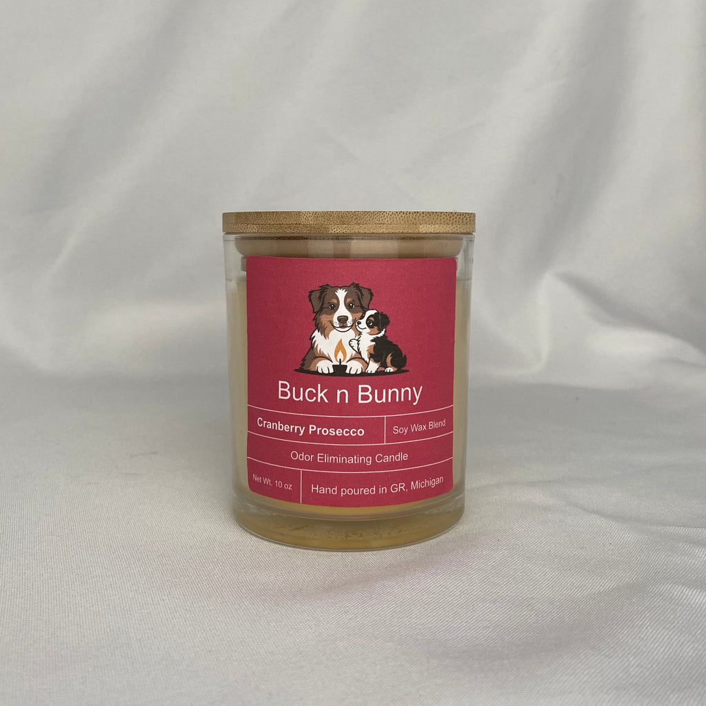 Buck n Bunny Co. Odor Eliminating Candle for Dog Moms