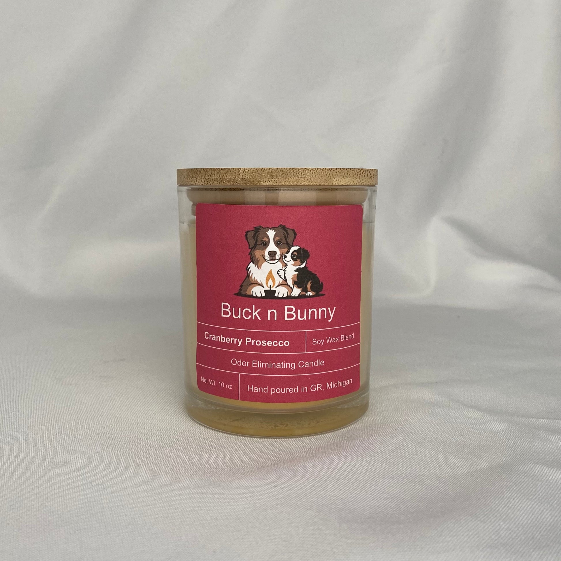 Buck n Bunny Co. Odor Eliminating Candle for Dog Moms