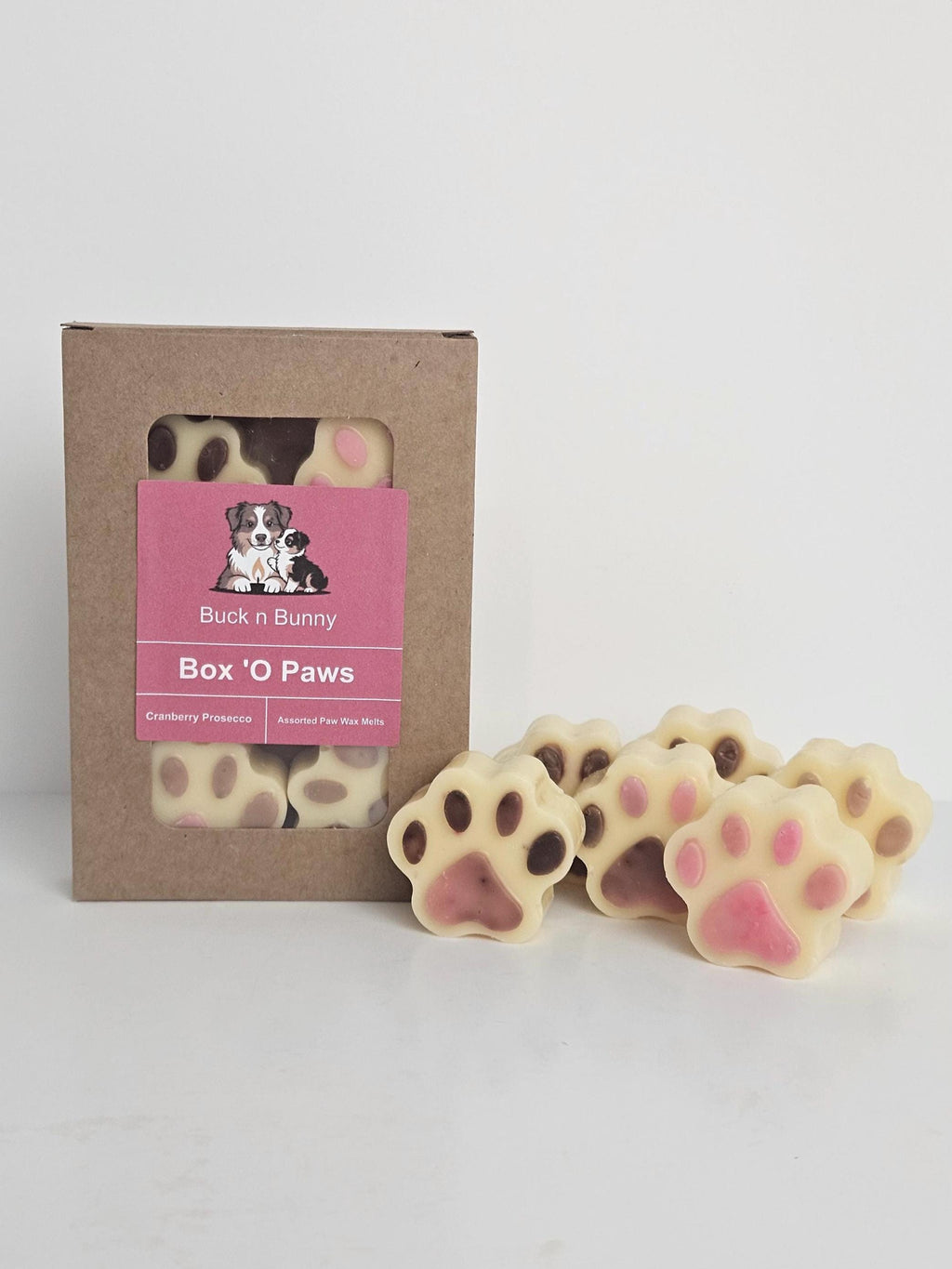 Box 'O Paws paw print wax melts