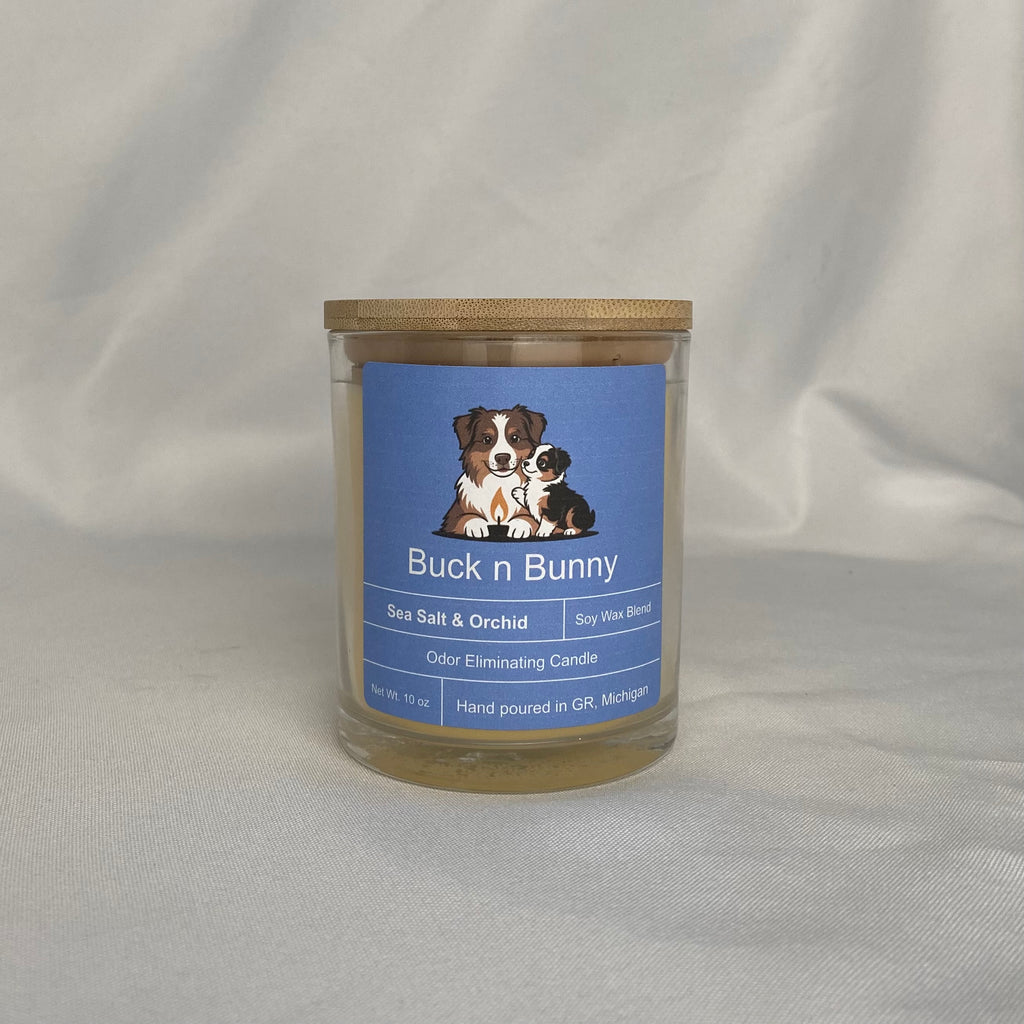 Buck n Bunny Co. Odor Eliminating Candle for Dog Moms