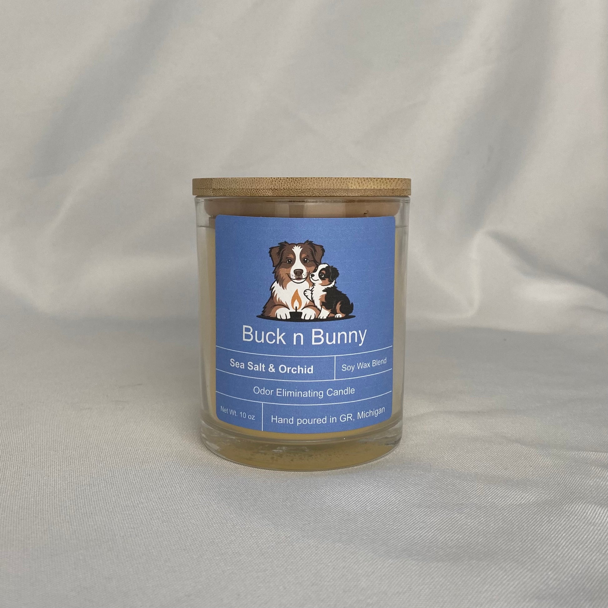 Buck n Bunny Co. Odor Eliminating Candle for Dog Moms
