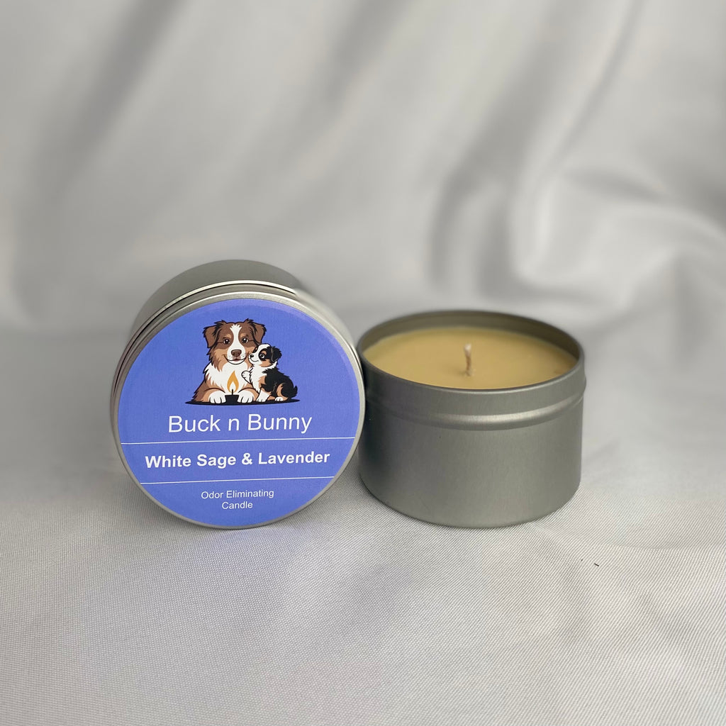 Buck n Bunny Co. Odor Eliminating Candle for Dog Moms