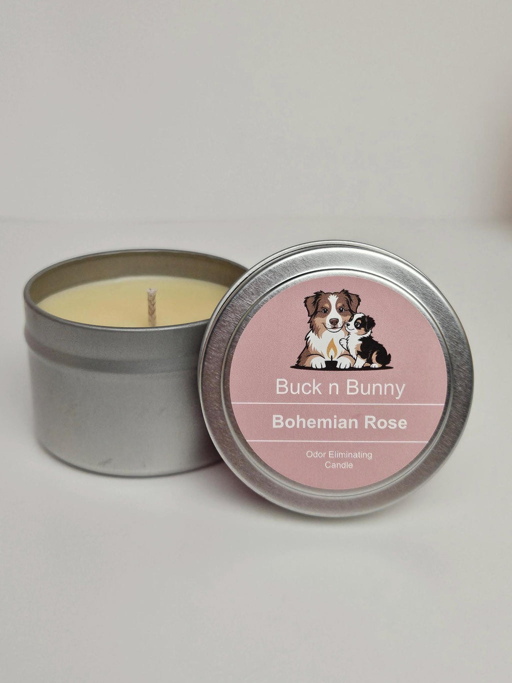 Bohemian Rose | Odor Eliminating Candle | 4 oz Tin