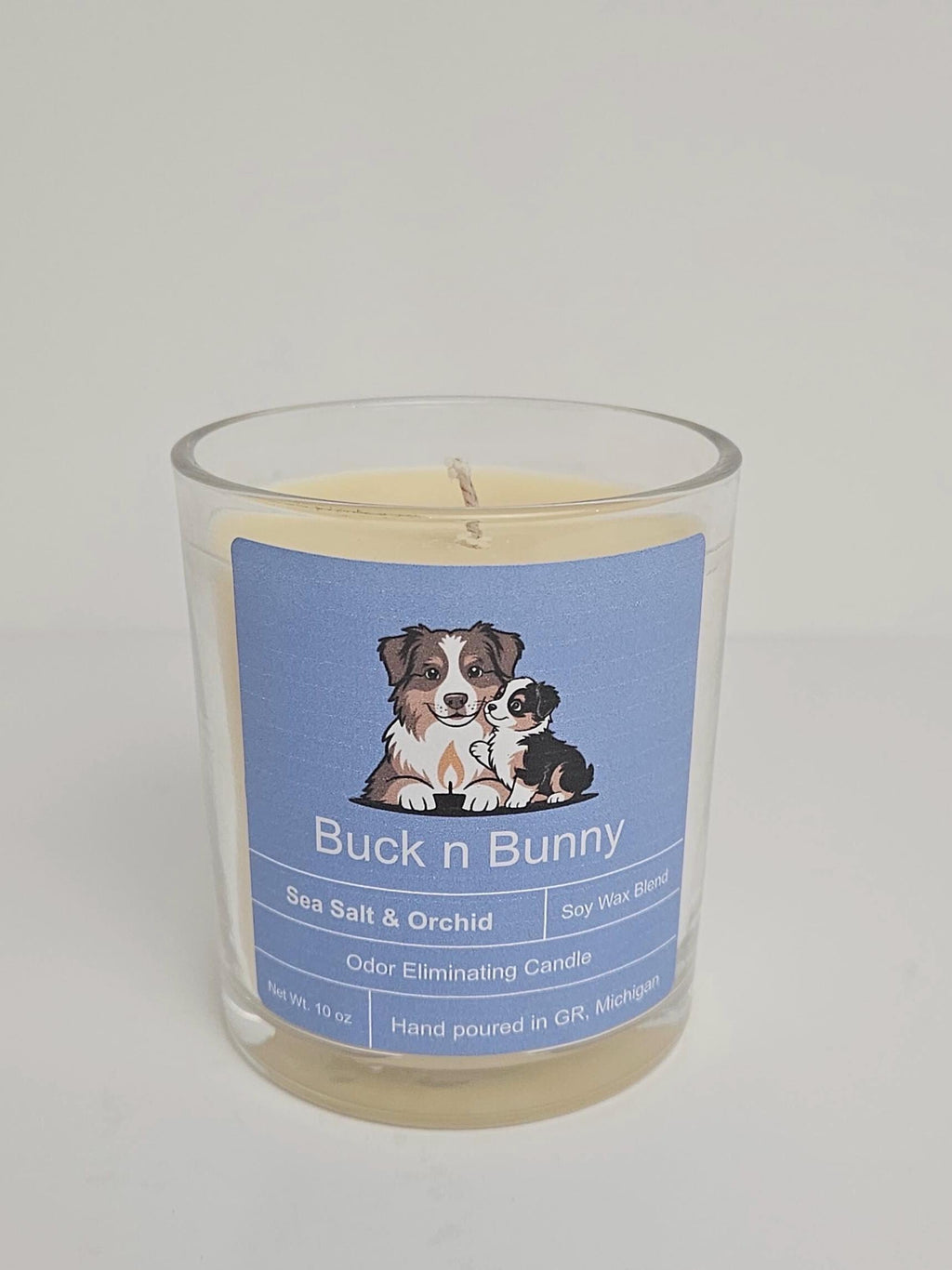 Sea Salt & Orchid | Odor Eliminating Candle | 10 oz