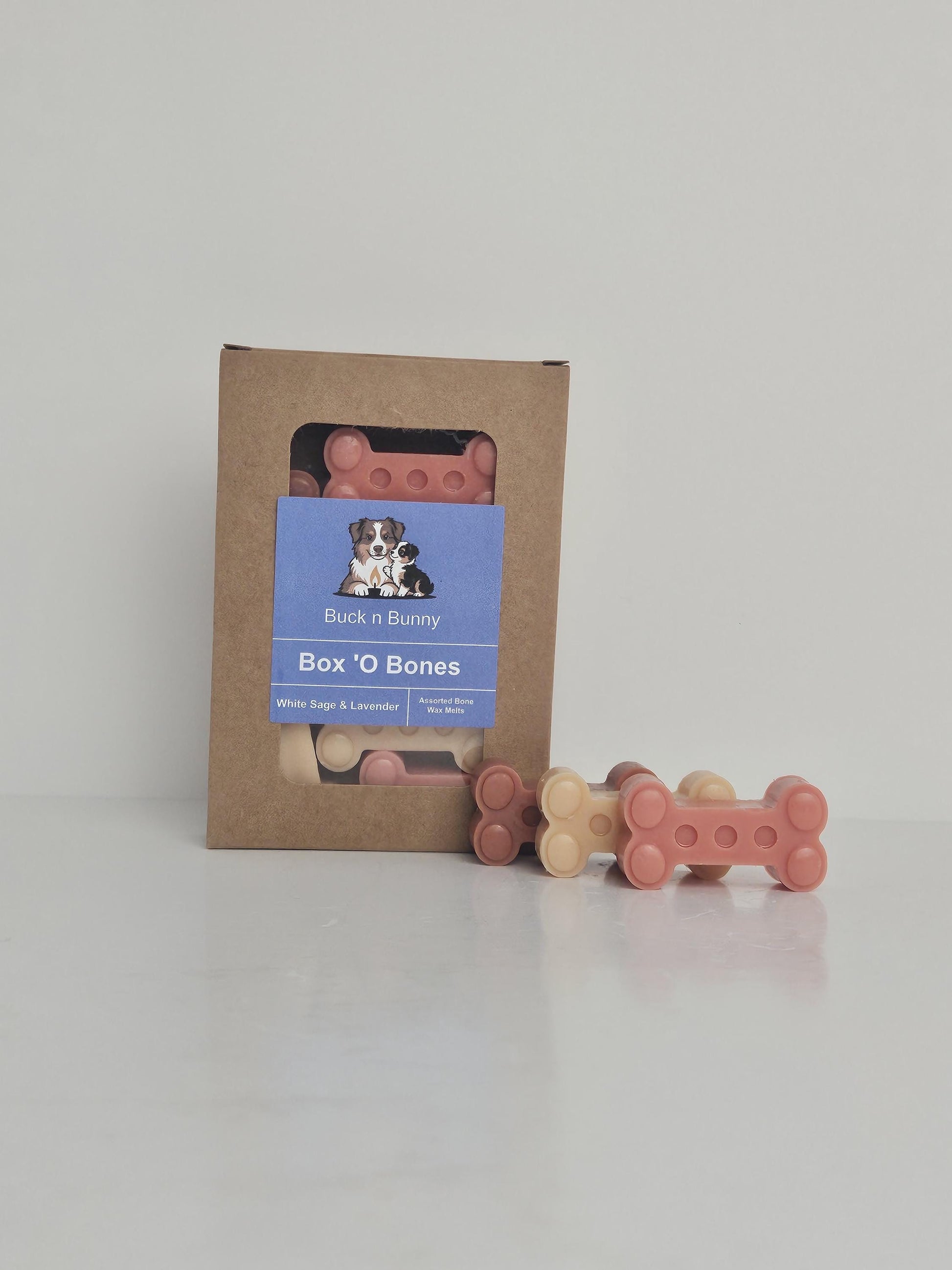 Box ‘O Bones Wax Melts | Paw Print Wax Melts