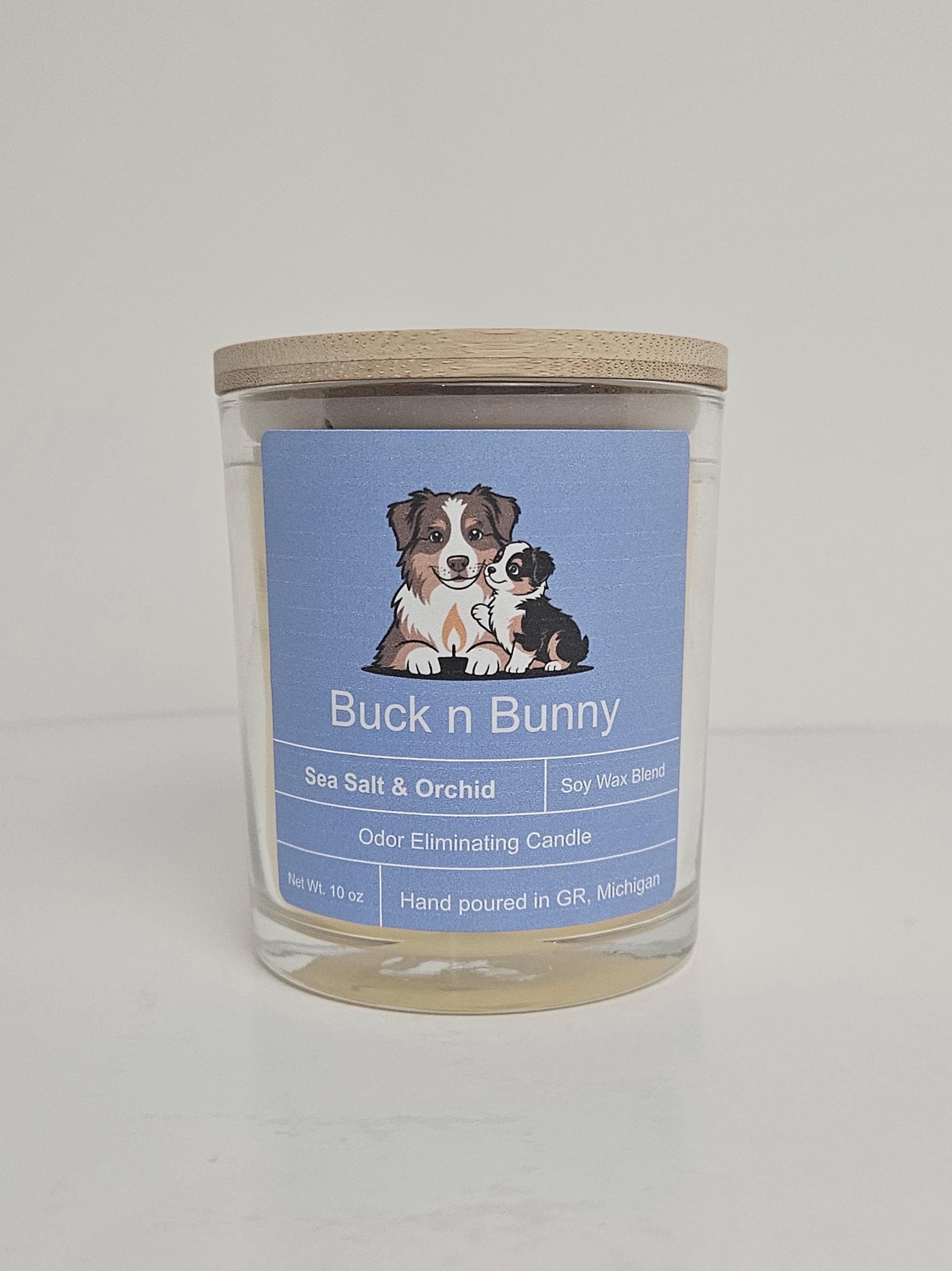 Sea Salt & Orchid | Odor Eliminating Candle | 10 oz