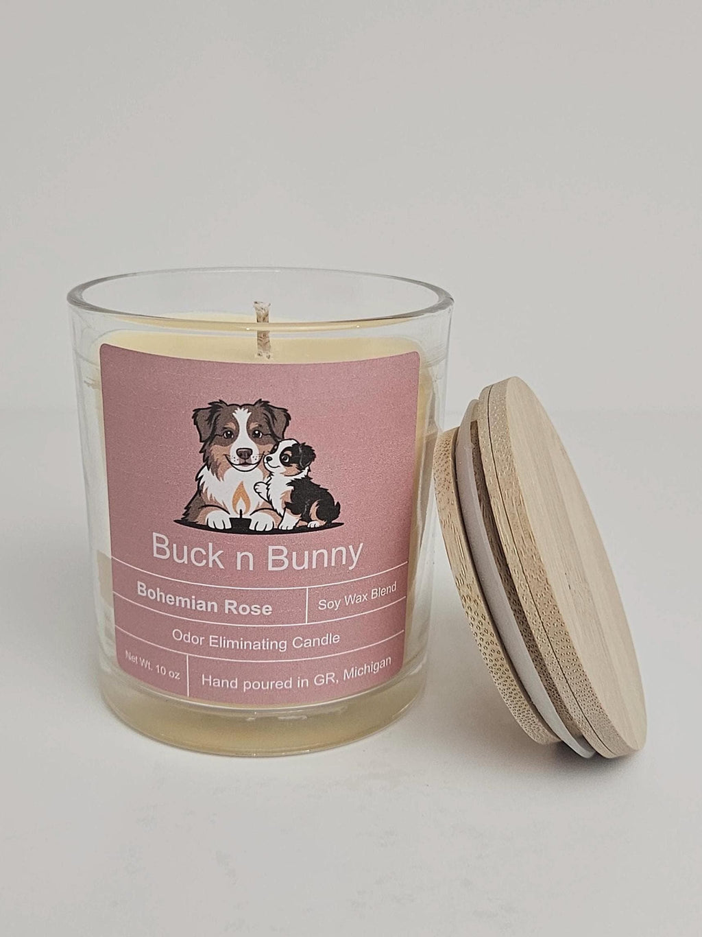 Bohemian Rose | Odor Eliminating Candle | 10 oz