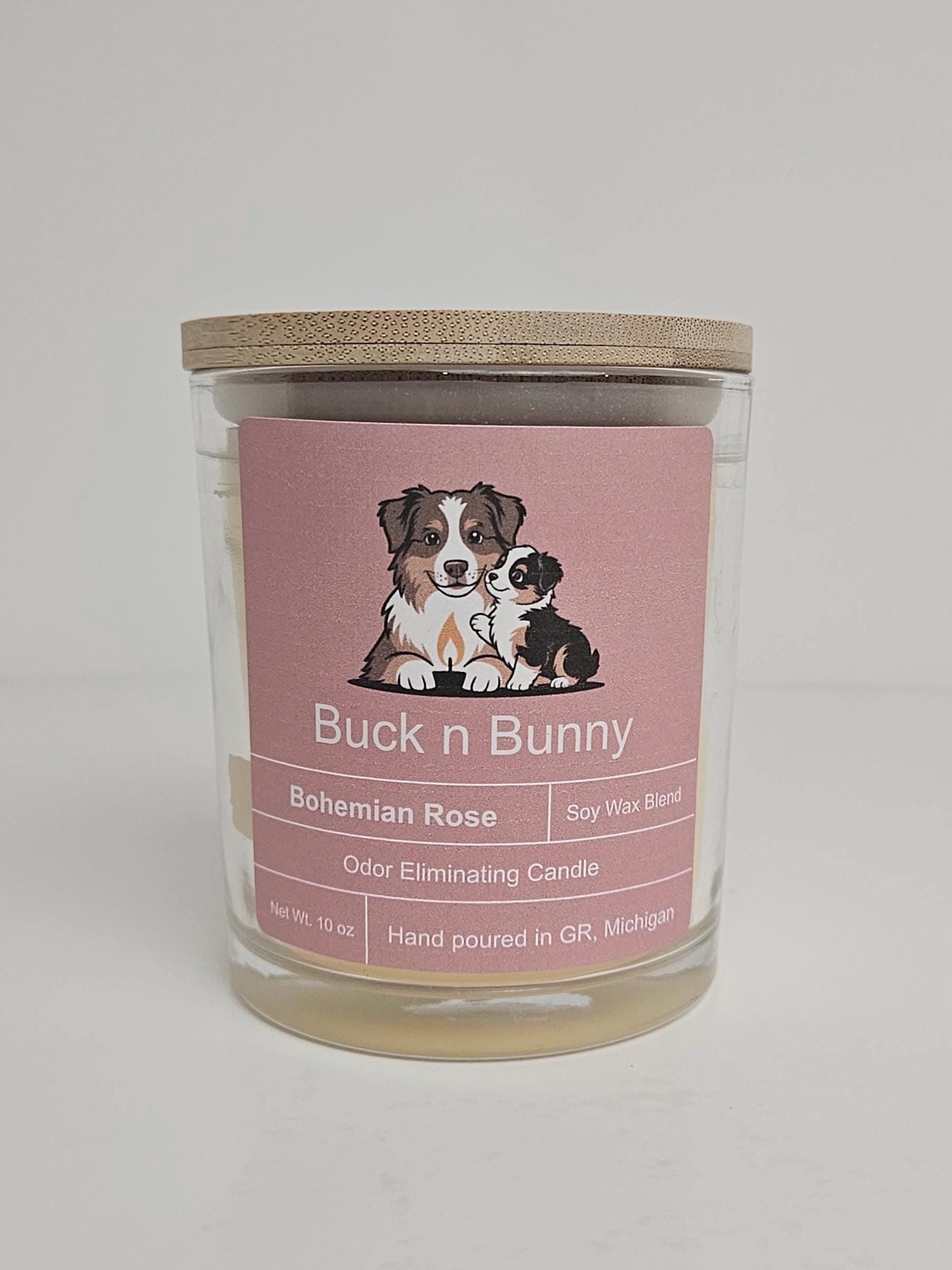 Bohemian Rose | Odor Eliminating Candle | 10 oz